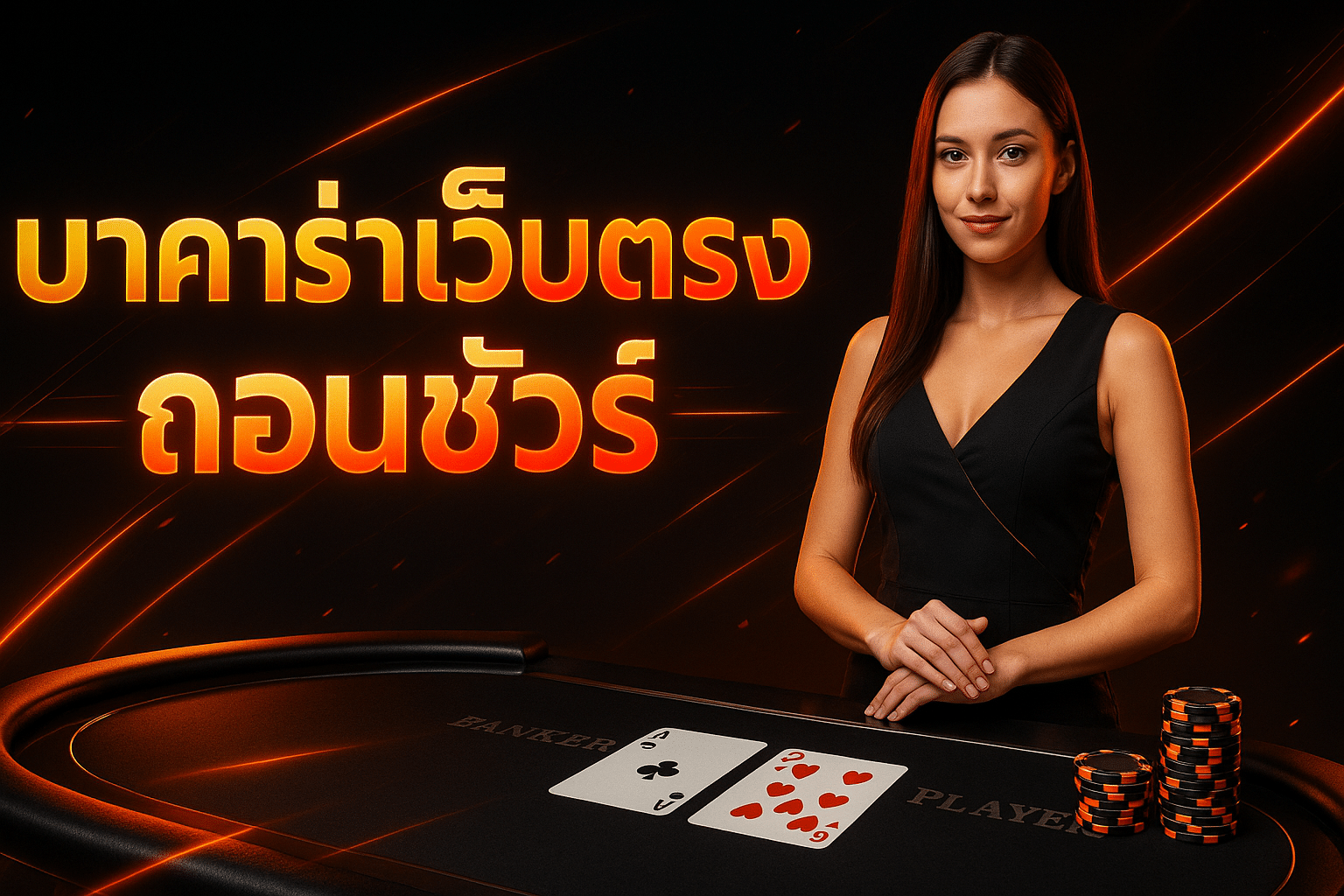 บาคาร่าเว็บตรง ถอนชัวร์